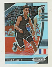 将图片加载到图库查看器,2020 Panini Draft Picks Silver Prizm Rookie Theo Maledon #17 OKC Thunder