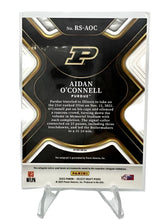 تحميل الصورة إلى عارض المعرض، 2022 Panini Select Draft Pick Auto Rookie Aidan O'Connell #RS-AOC
