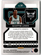 将图片加载到图库查看器,2021-22 Panini Prizm Rookies Scottie Lewis #287 Charlotte Hornets