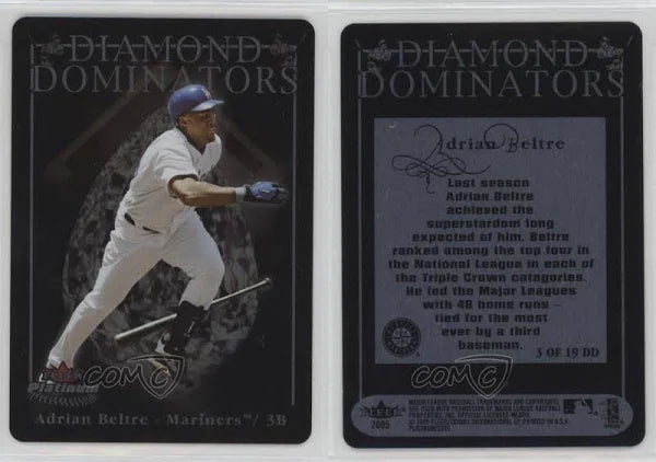 2005 Fleer Skybox Diamond Dominators Adrian Beltre 3/19 Mariners