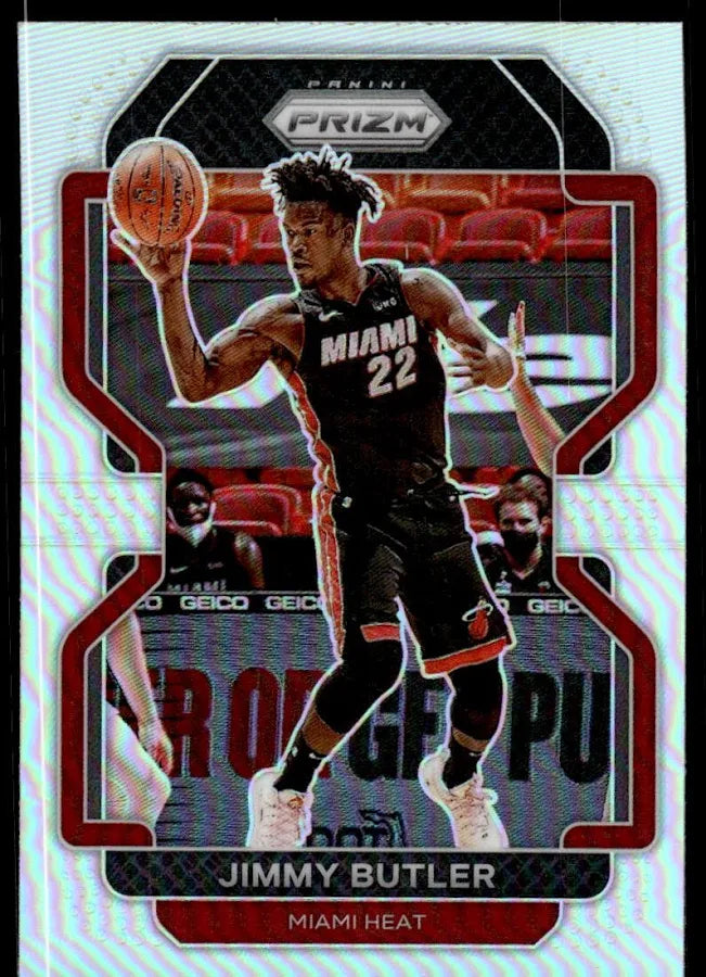 2021-22 Panini Prizm Jimmy Butler #236 Miami Heat