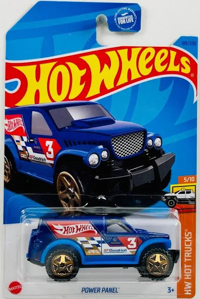 Hot Wheels 'Power Panel HW Hot Trucks 5/10 189/250 - walk-of-famesports