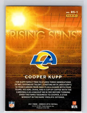 2017 Optic Rising Suns Cooper Kupp #RS-1