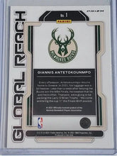 将图片加载到图库查看器,2021-22 Panini Prizm Global Reach #1 Giannis Antetokounmpo