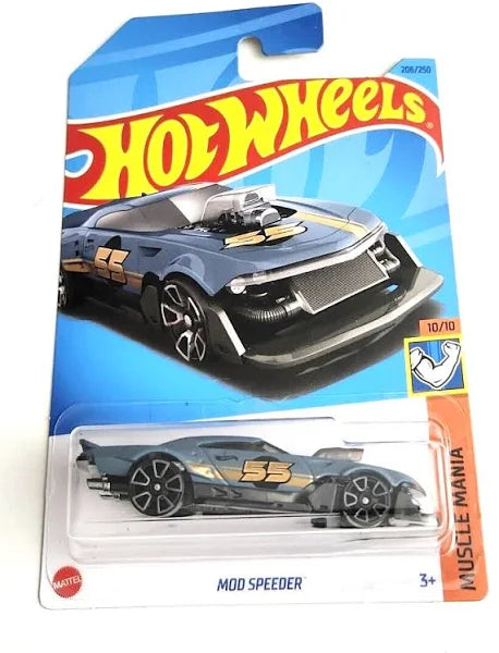 Hot Wheels Mod Speeder Muscle Mania 10/10 206/250 - walk-of-famesports