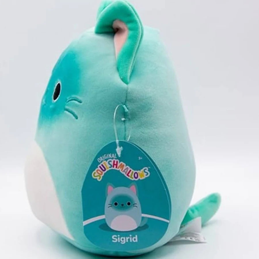 Squishmallows Sigfrid the Blue Siamese Cat 8" Stuffed Plush