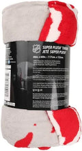 将图片加载到图库查看器,NHL Detroit Red Wings Micro Raschel Throw Blanket