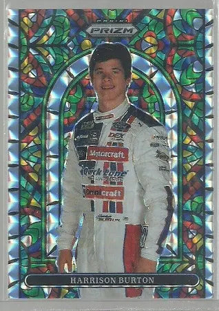 2022 Panini Prizm Stain Glass Harrison Burton # SG21