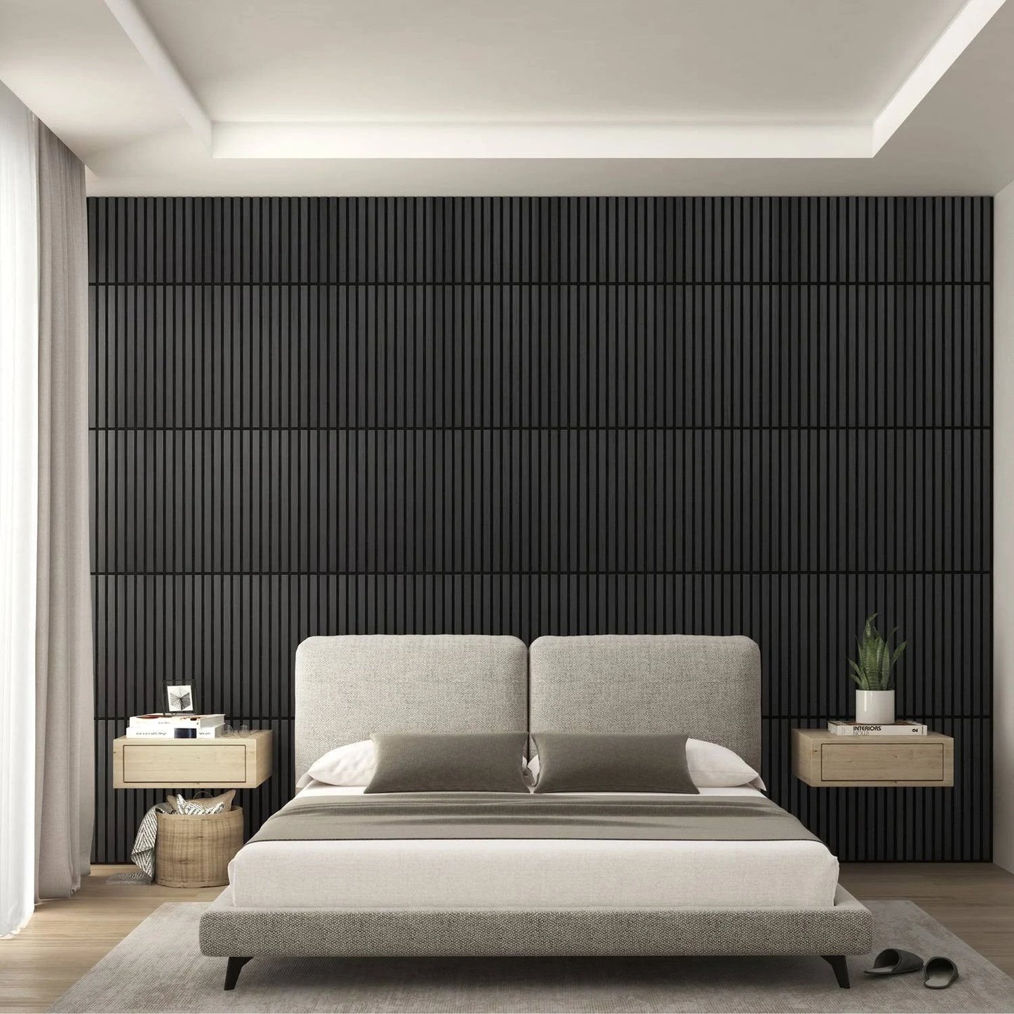 Artika Sonolok 15.5 ft sound-absorbing wall panel kit Black