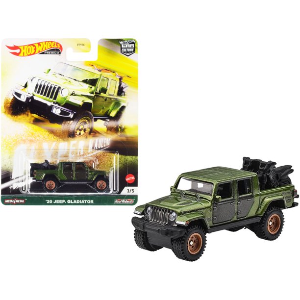 Hot Wheels Car Culture Hyper Hauler '20 Jeep Gladiator 3/5
