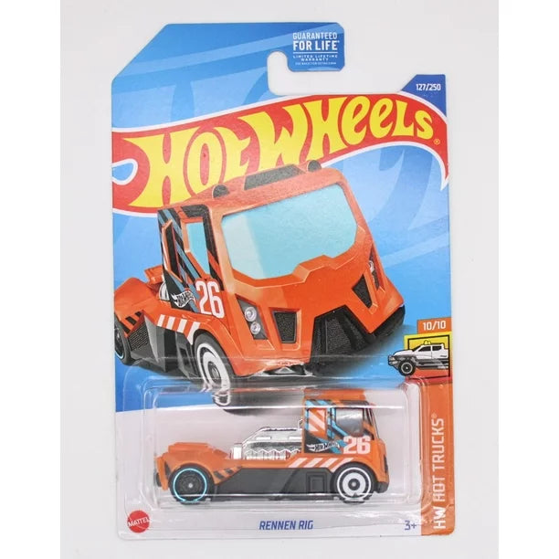 Hot Wheels Rennen Rig HW Hot Trucks 10/10 127/250 - Assorted