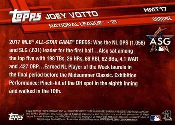 2017 Topps Chrome Update Joey Votto AS HMT17 Cincinnati Reds