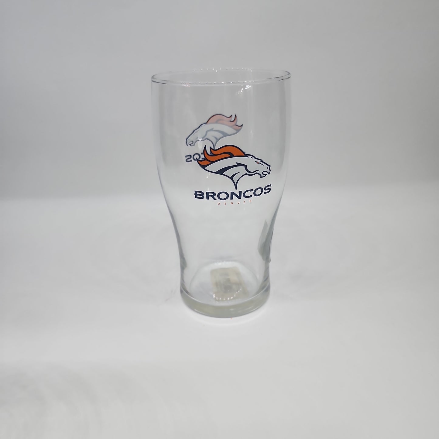 Denver Broncos Pub Glass