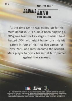 2018 Topp Chrome Freshman Flash Dominic Smith RCFF-3 New York Mets