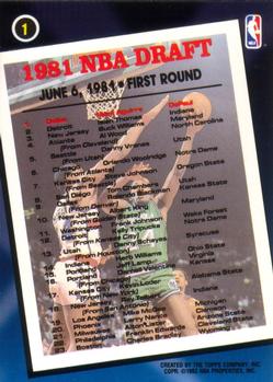 1992-93 Topps Archives Mark Aguirre DPK #1 Dallas Mavericks