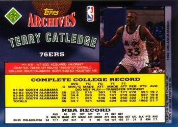 1992-93 Topps Archives Terry Catledge #62 Philadelphia 76ers