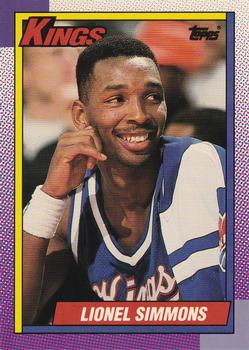 1992-93 Topps Archives Lionel Simmons #139 Sacramento Kings