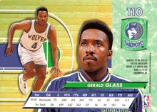 تحميل الصورة إلى عارض المعرض، 1992-93 Fleer Ultra Gerald Glass #110 Minnesota Timberwolves