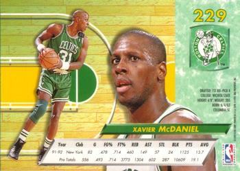 1992-93 Fleer Ultra Xavier McDaniel #229 Boston Celtics