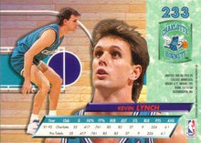 تحميل الصورة إلى عارض المعرض، 1992-93 Fleer Ultra Kevin Lynch #233 Charlotte Hornets