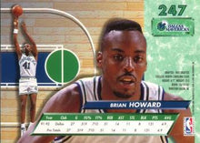将图片加载到图库查看器,1992-93 Fleer Ultra Brian Howard #247 Dallas Mavericks