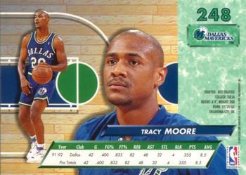 1992-93 Fleer Ultra Tracy Moore RC #248 Dallas Mavericks