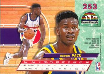 1992-93 Fleer Ultra Robert Pack #253 Denver Nuggets