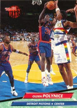 将图片加载到图库查看器,1992-93 Fleer Ultra Olden Polynice #259 Detroit Pistons
