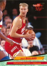 将图片加载到图库查看器,1992-93 Fleer Ultra Matt Bullard #268 Houston Rockets