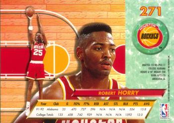 1992-93 Fleer Ultra Robert Horry RC #271 Houston Rockets