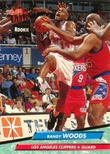 将图片加载到图库查看器,1992-93 Fleer Ultra Randy Woods RC #284 Los Angeles Clippers