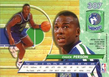 1992-93 Fleer Ultra Chuck Person #307 Minnesota Timberwolves