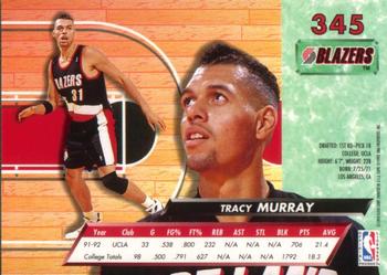 1992-93 Fleer Ultra Tracy Murray RC #345 Portland Trail Blazers