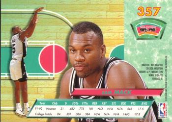 1992-93 Fleer Ultra Sam Mack RC #357 San Antonio Spurs