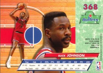 1992-93 Fleer Ultra Buck Johnson #368 Washington Bullets
