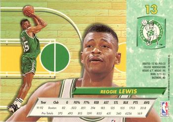 1992-93 Fleer Ultra Reggie Lewis #13 Boston Celtics