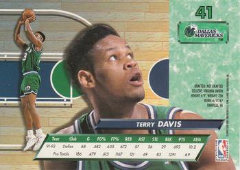 1992-93 Fleer Ultra Terry Davis #41 Dallas Mavericks