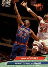 将图片加载到图库查看器,1992-93 Fleer Ultra Mark Aguirre #55 Detroit Pistons