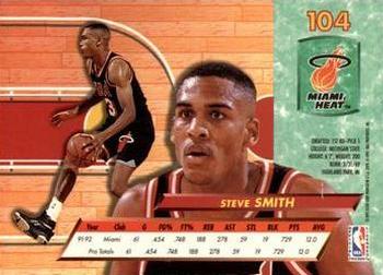 1992-93 Fleer Ultra Steve Smith #104 Miami Heat