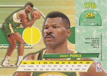 1992-93 Fleer Ultra Ricky Pierce #176 Seattle SuperSonics