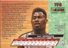 将图片加载到图库查看器,1992-93 Fleer Ultra Dave Johnson DPK, RC #198 Portland Trail Blazers