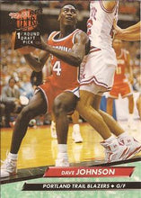 将图片加载到图库查看器,1992-93 Fleer Ultra Dave Johnson DPK, RC #198 Portland Trail Blazers