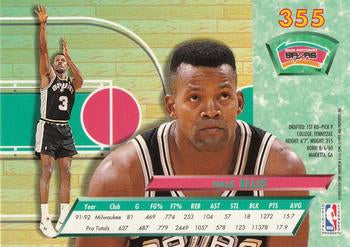 1992-93 Fleer Ultra Dale Ellis #355 San Antonio Spurs