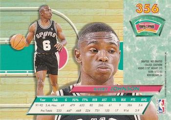 1992-93 Fleer Ultra Avery Johnson #356 San Antonio Spurs