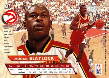 1993-94 Fleer Ultra Mookie Blaylock #2 Atlanta Hawks