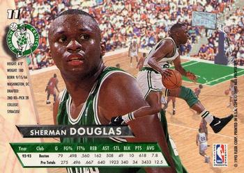 1993-94 Fleer Ultra Sherman Douglas #11 Boston Celtics