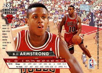 1993-94 Fleer Ultra B.J. Armstrong #26 Chicago Bulls