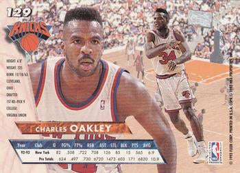 1993-94 Fleer Ultra Charles Oakley #129 New York Knicks