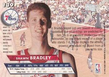 1993-94 Fleer Ultra Shawn Bradley RC #139 Philadelphia 76ers