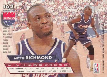 1993-94 Fleer Ultra Mitch Richmond #162 Sacramento Kings